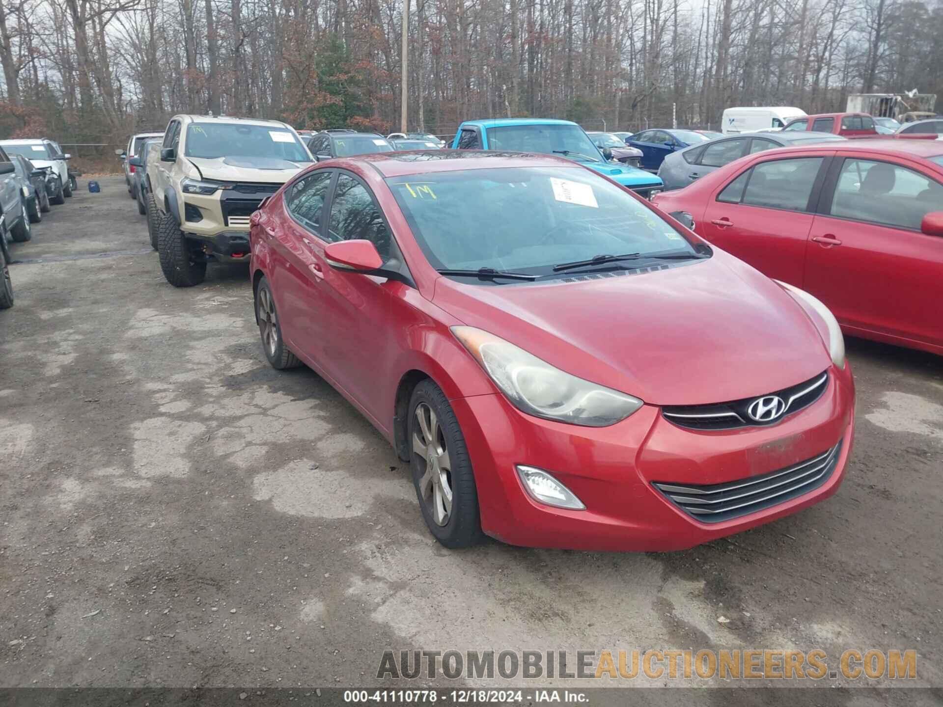 KMHDH4AE2CU443853 HYUNDAI ELANTRA 2012