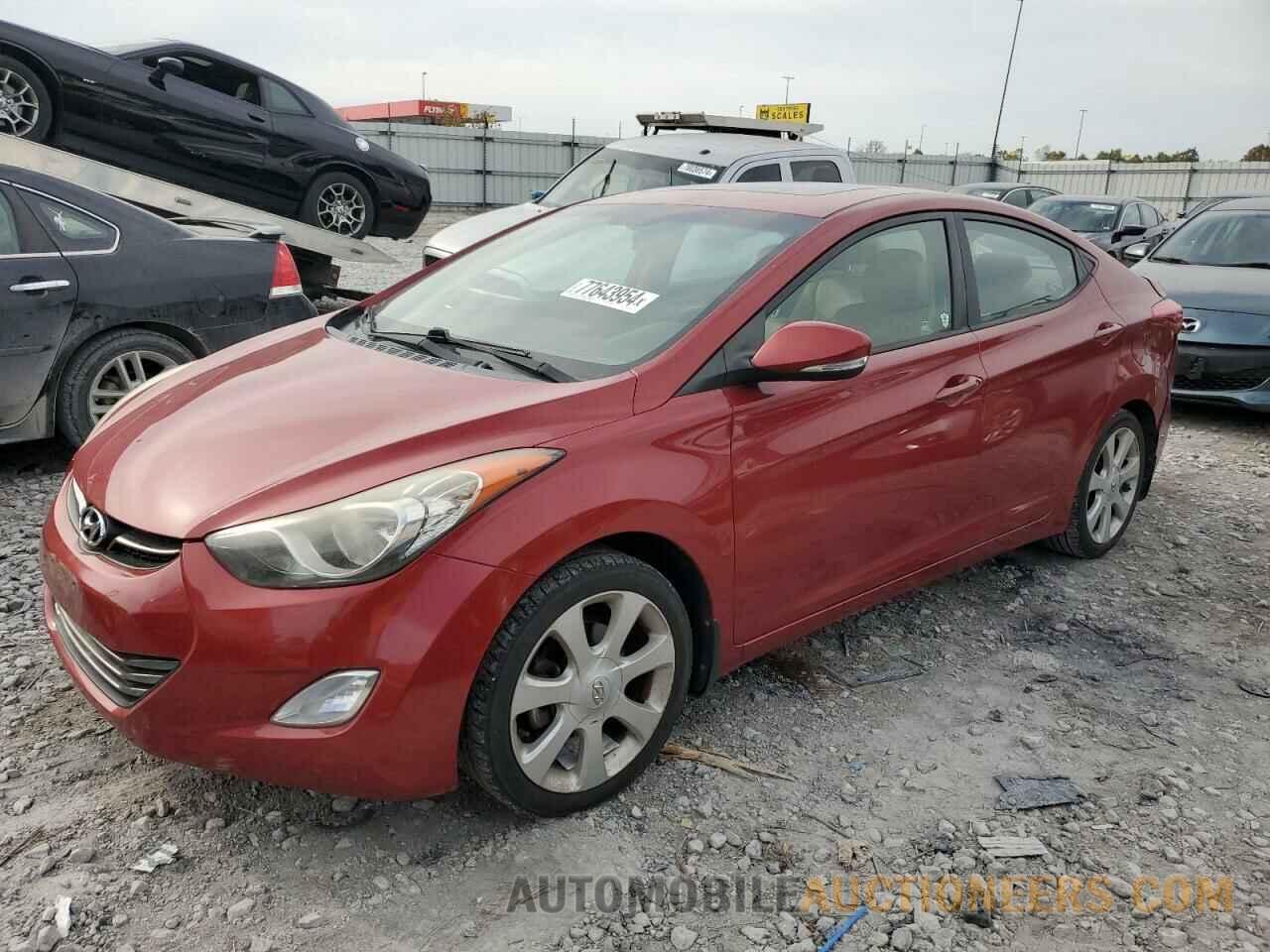 KMHDH4AE2DU527169 HYUNDAI ELANTRA 2013