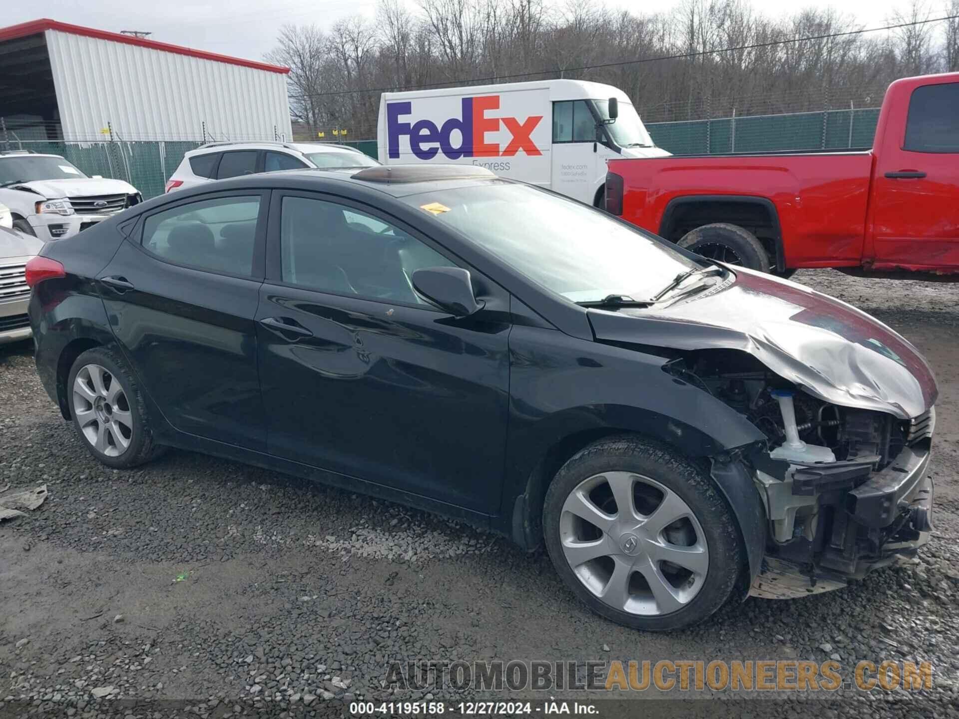 KMHDH4AE2DU669764 HYUNDAI ELANTRA 2013