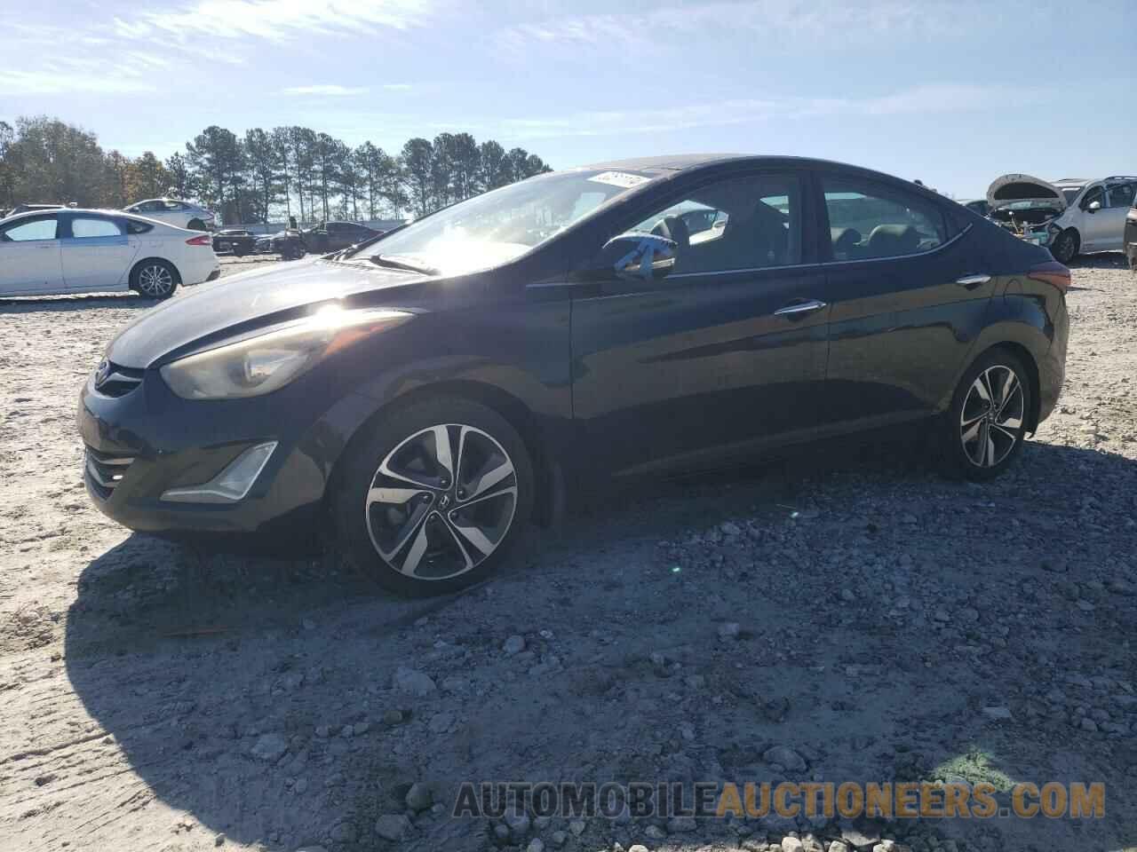 KMHDH4AE2EU055637 HYUNDAI ELANTRA 2014