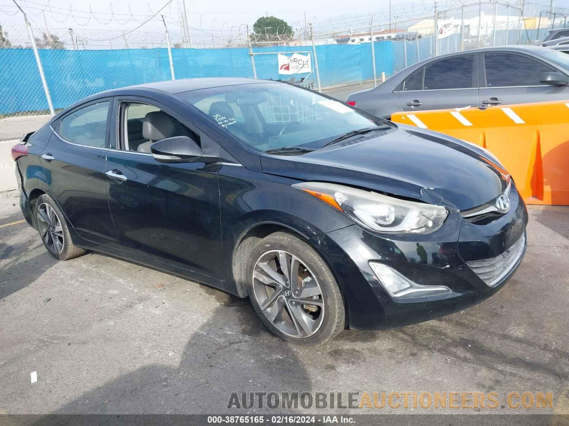 KMHDH4AE2EU057002 HYUNDAI ELANTRA 2014