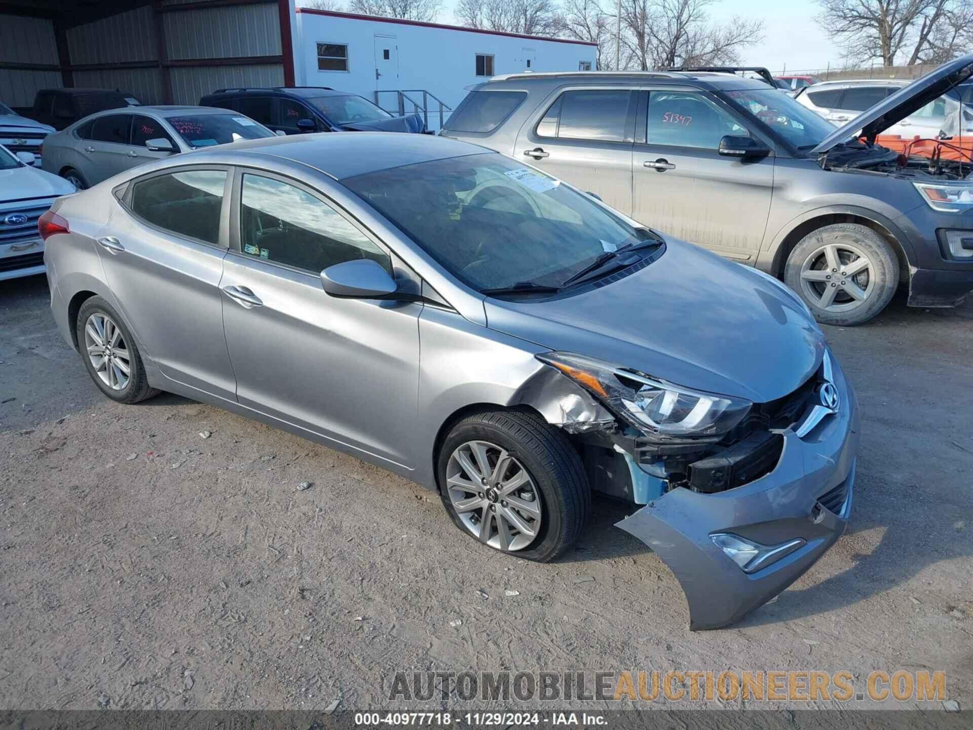 KMHDH4AE2EU093224 HYUNDAI ELANTRA 2014