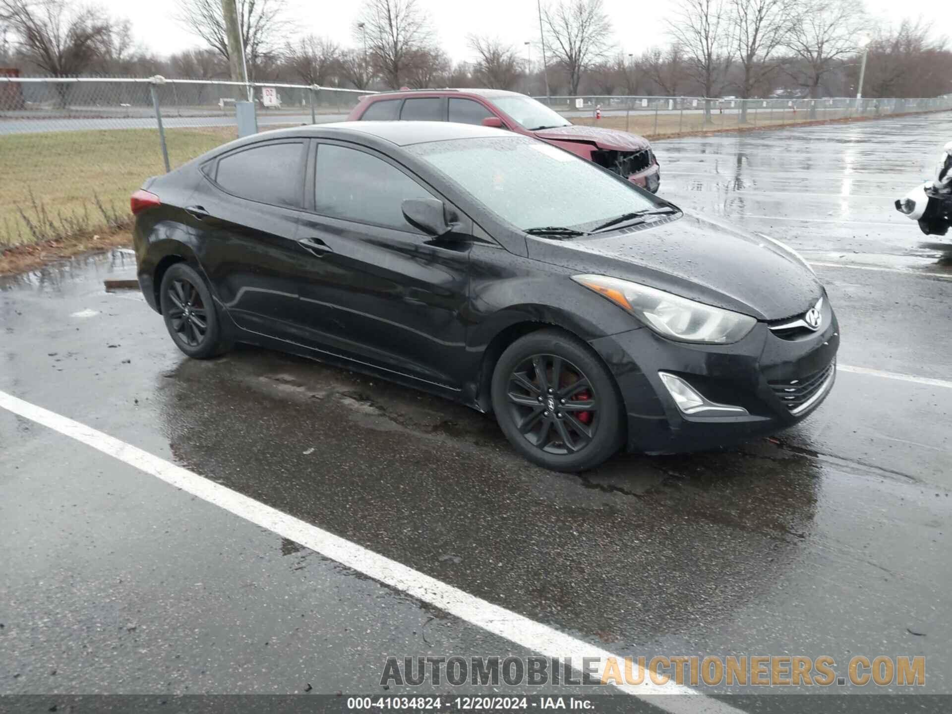 KMHDH4AE2EU142664 HYUNDAI ELANTRA 2014