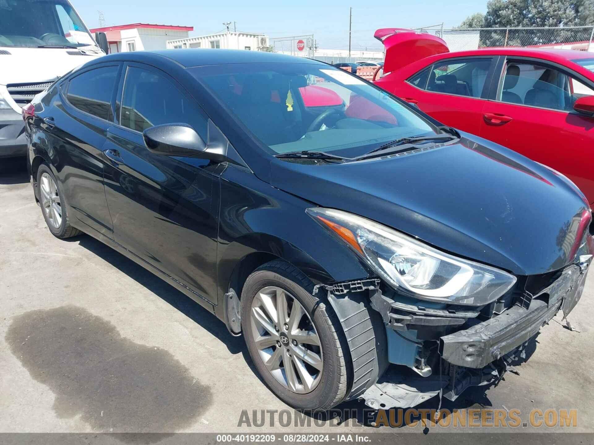 KMHDH4AE2EU172442 HYUNDAI ELANTRA 2014