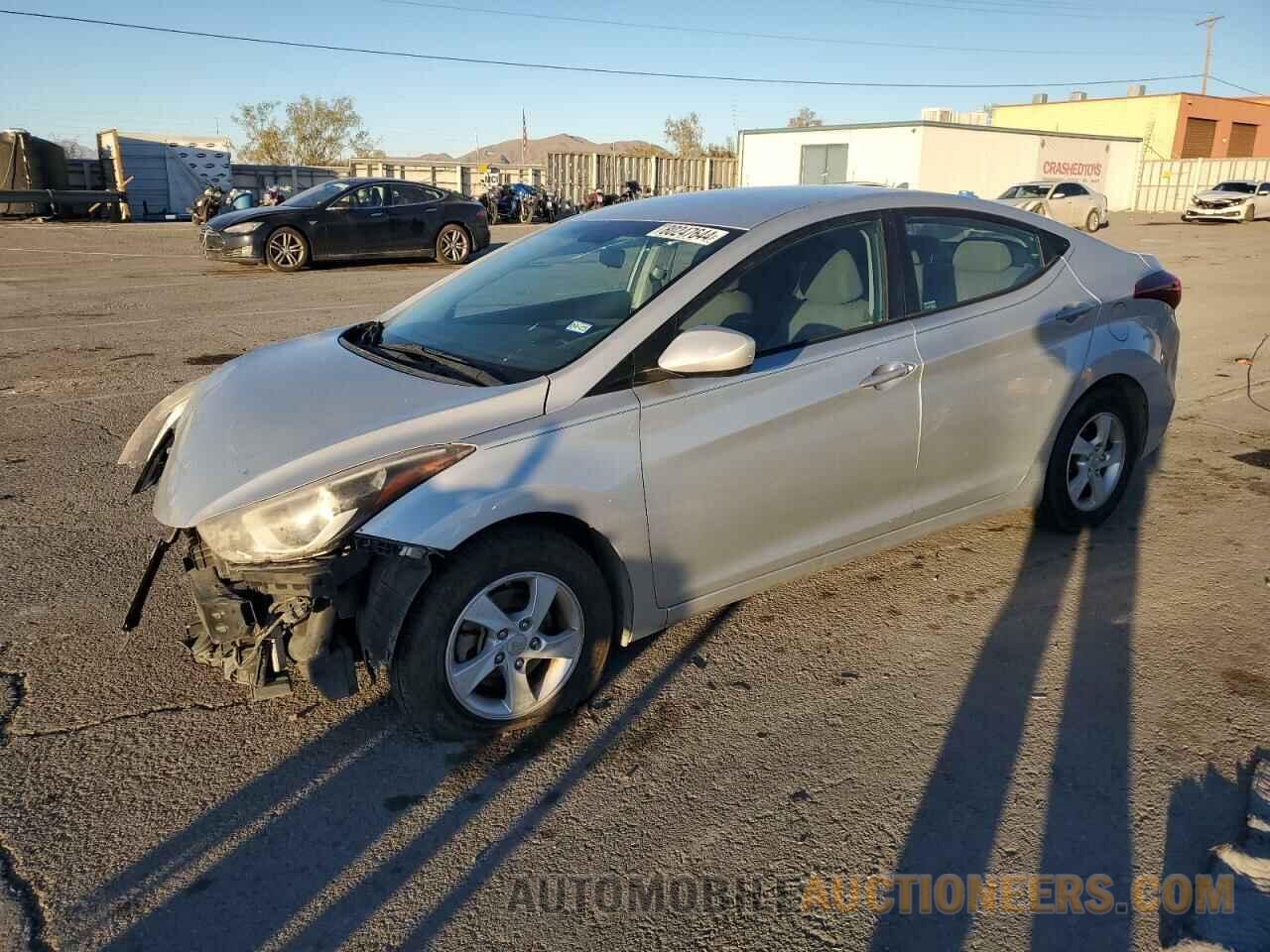 KMHDH4AE2EU184445 HYUNDAI ELANTRA 2014