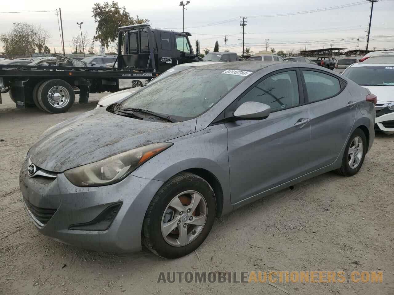 KMHDH4AE2EU203320 HYUNDAI ELANTRA 2014