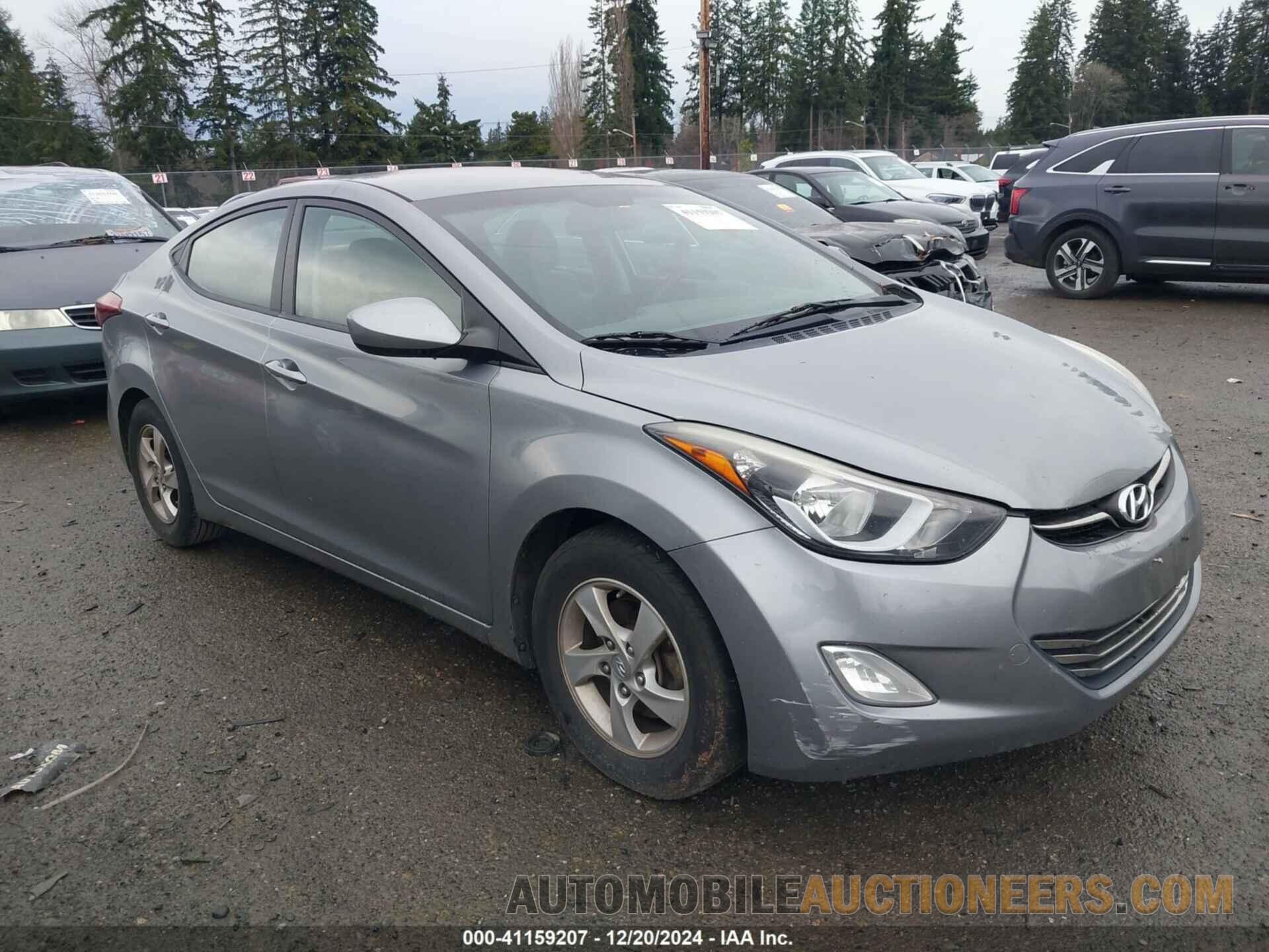 KMHDH4AE2EU207576 HYUNDAI ELANTRA 2014