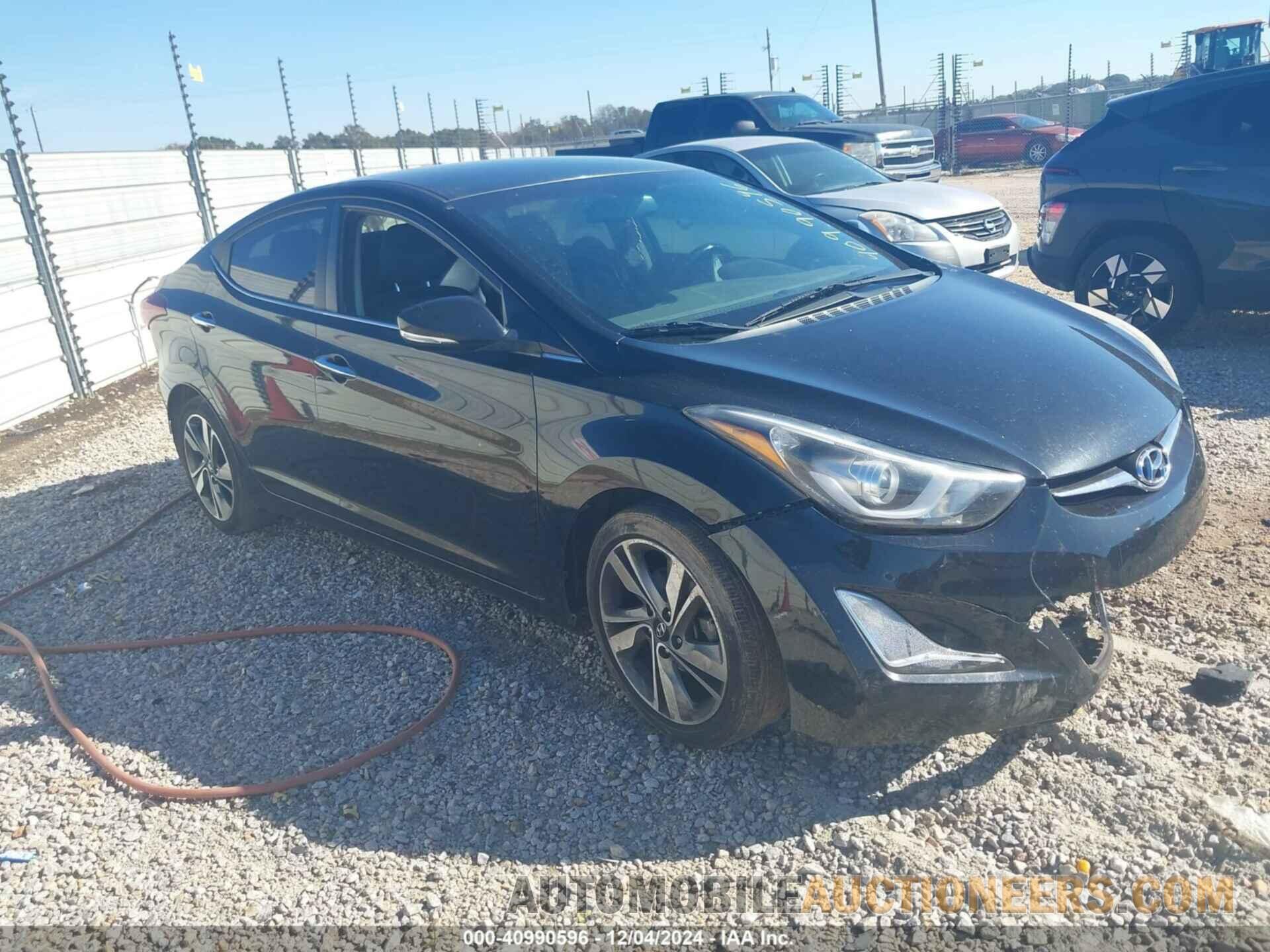 KMHDH4AE2FU264801 HYUNDAI ELANTRA 2015