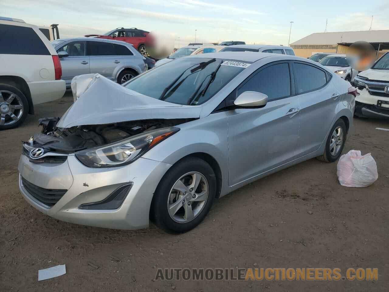 KMHDH4AE2FU266340 HYUNDAI ELANTRA 2015