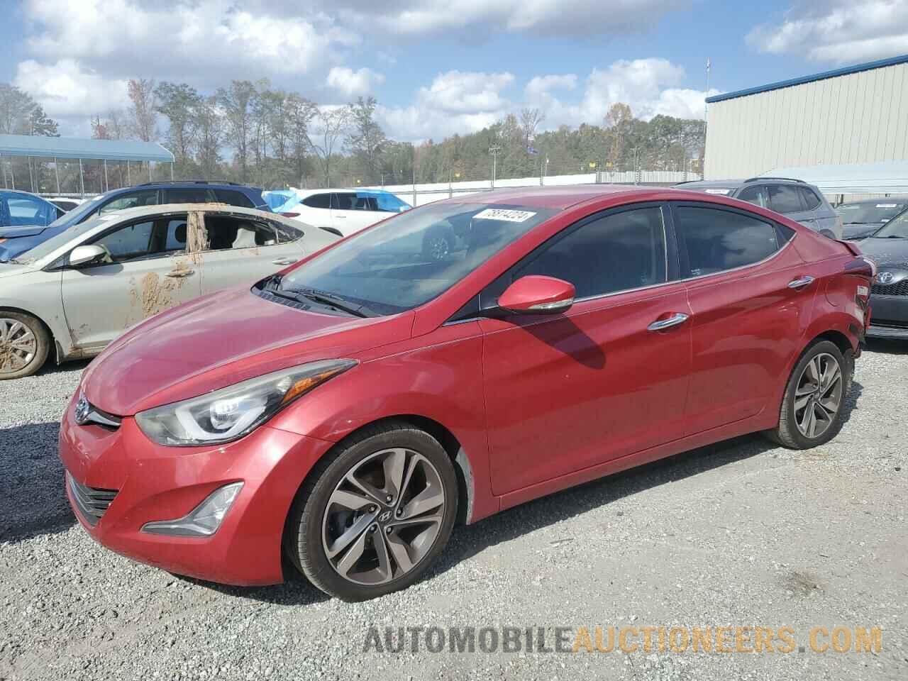 KMHDH4AE2FU282764 HYUNDAI ELANTRA 2015