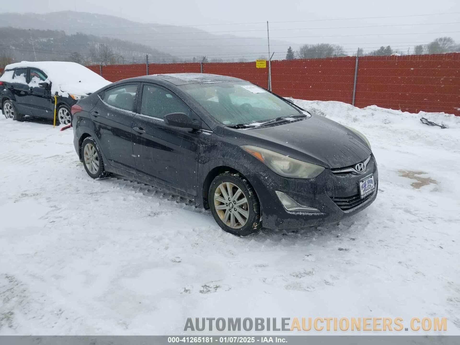 KMHDH4AE2FU286099 HYUNDAI ELANTRA 2015