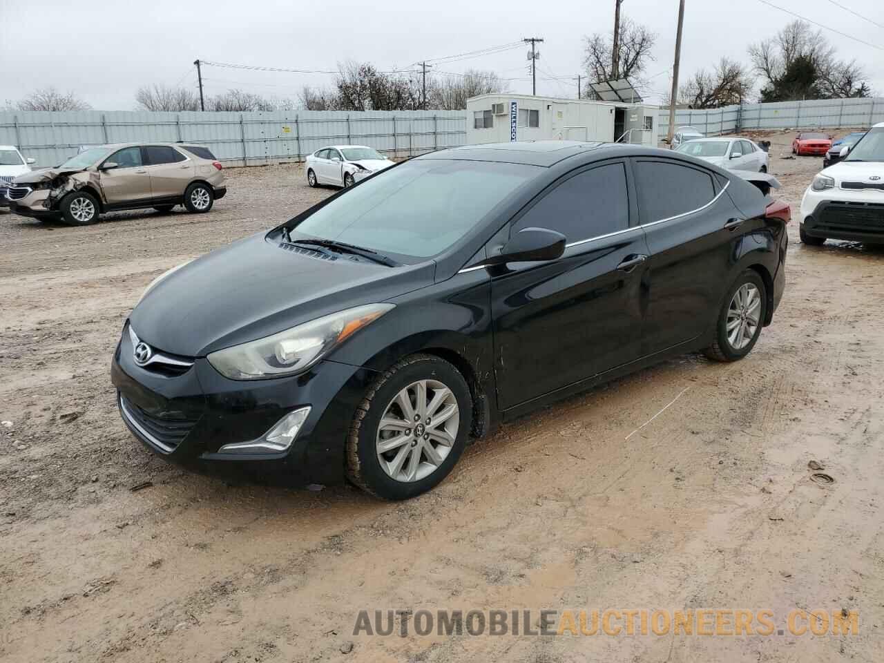 KMHDH4AE2FU286166 HYUNDAI ELANTRA 2015