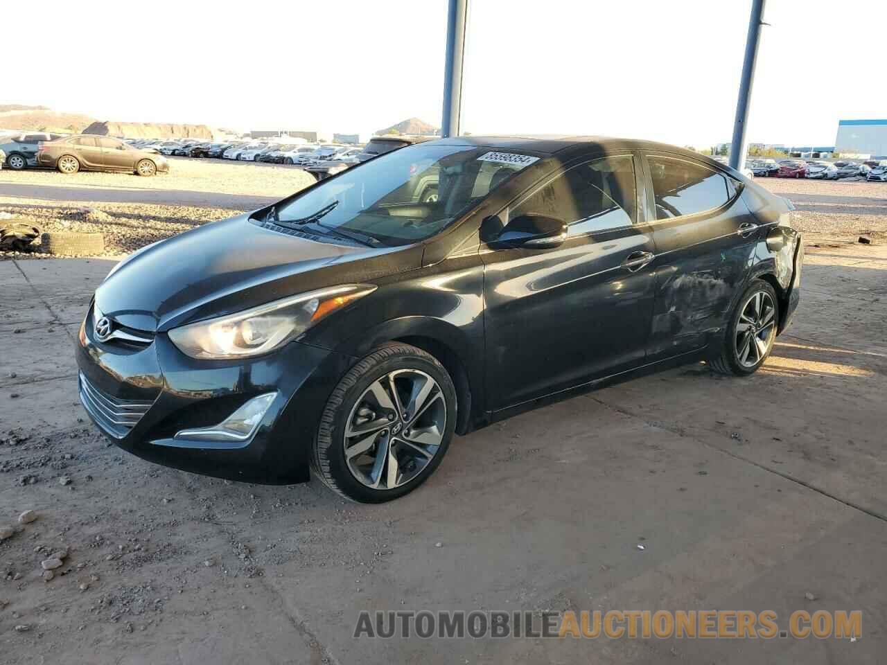 KMHDH4AE2FU299550 HYUNDAI ELANTRA 2015