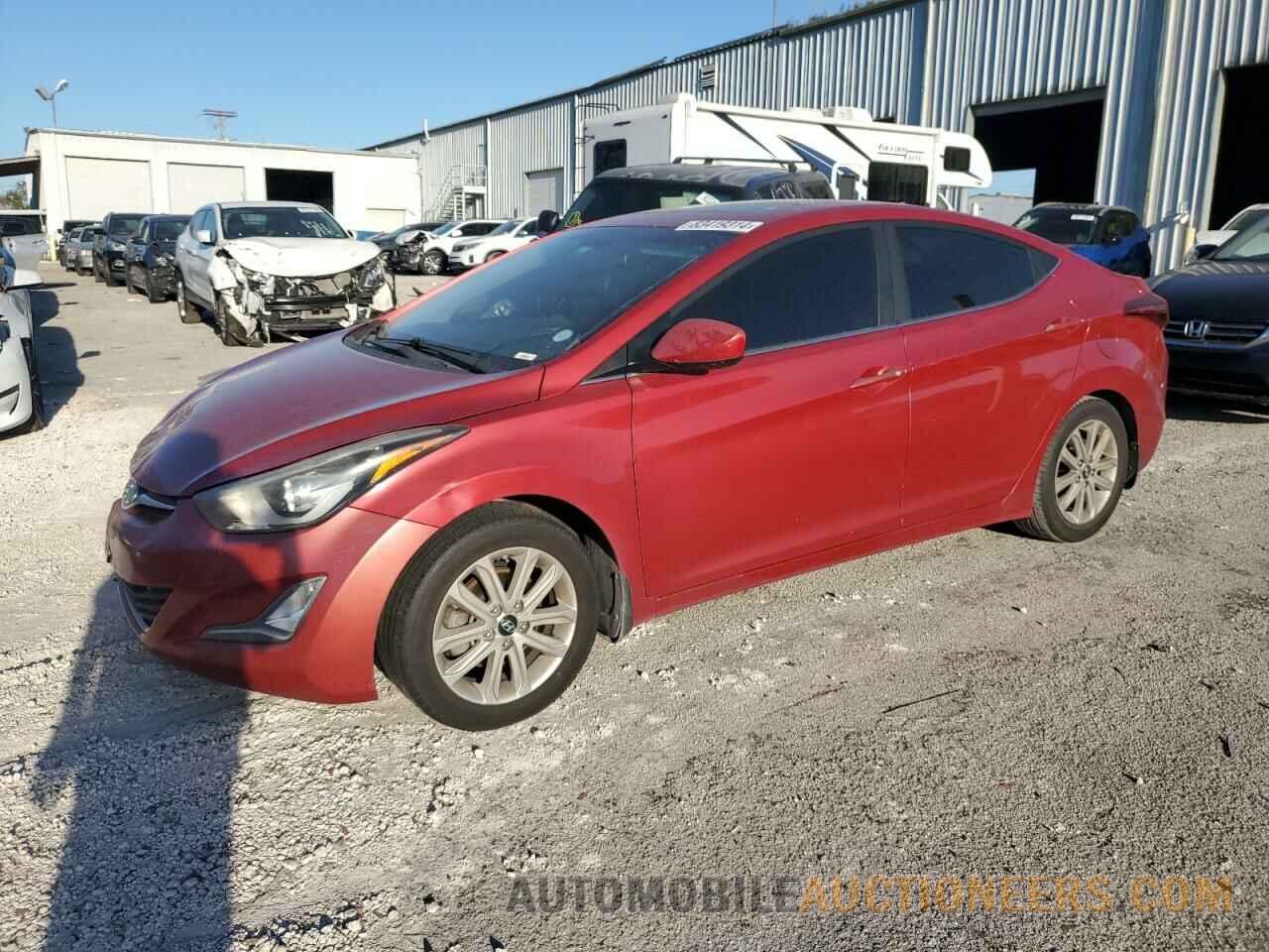 KMHDH4AE2FU344034 HYUNDAI ELANTRA 2015