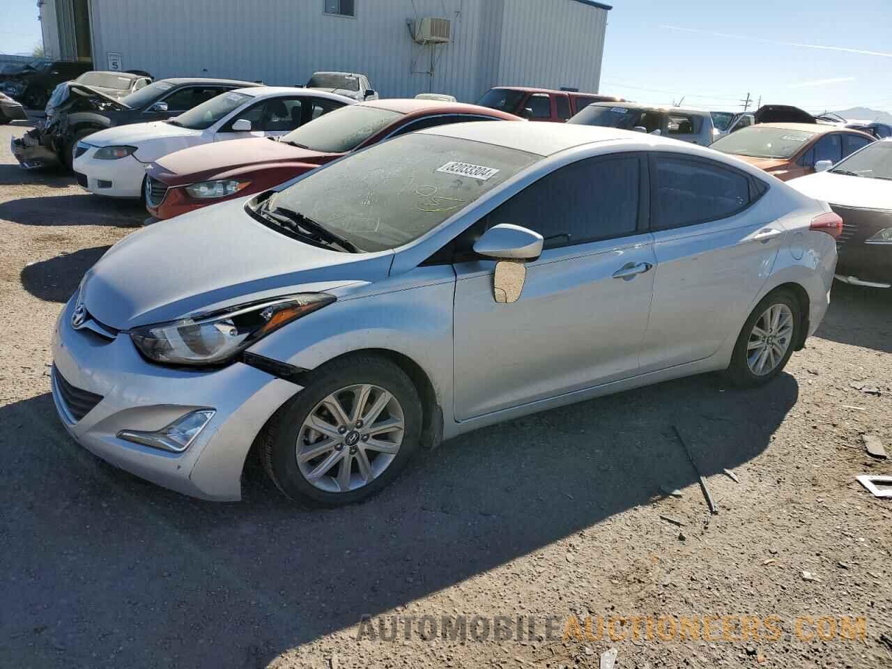 KMHDH4AE2FU421064 HYUNDAI ELANTRA 2015