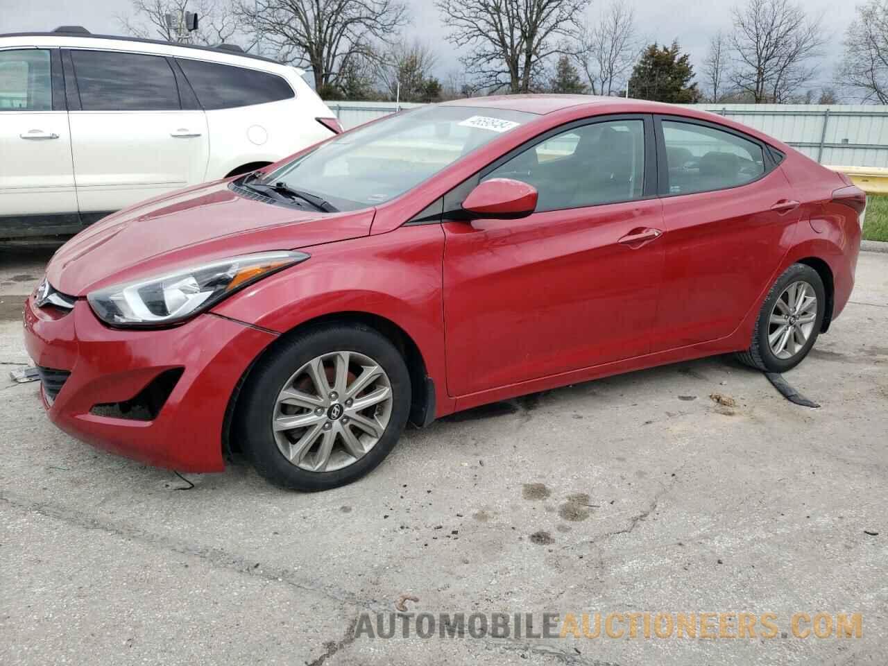 KMHDH4AE2GU528276 HYUNDAI ELANTRA 2016