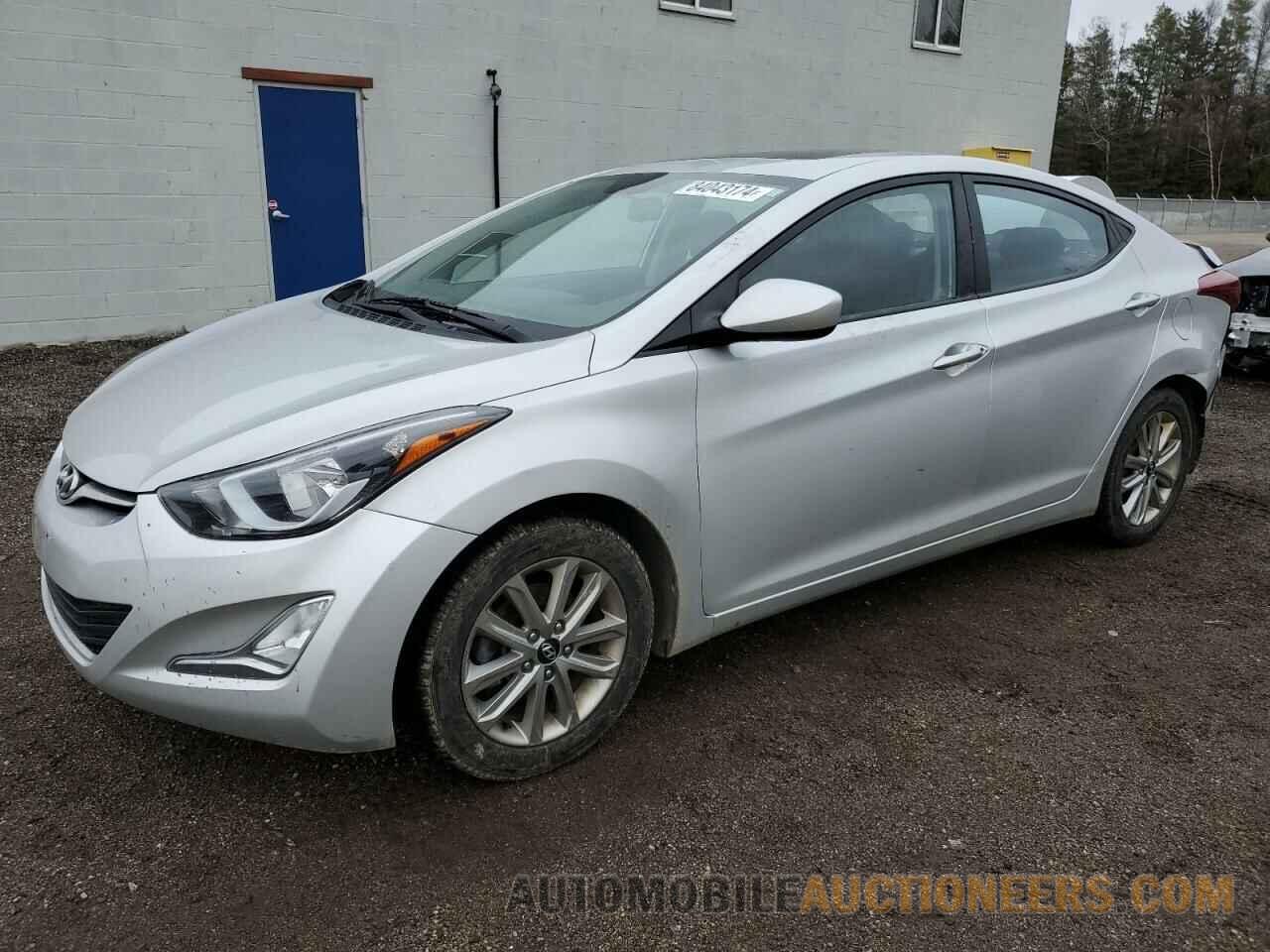 KMHDH4AE2GU630225 HYUNDAI ELANTRA 2016