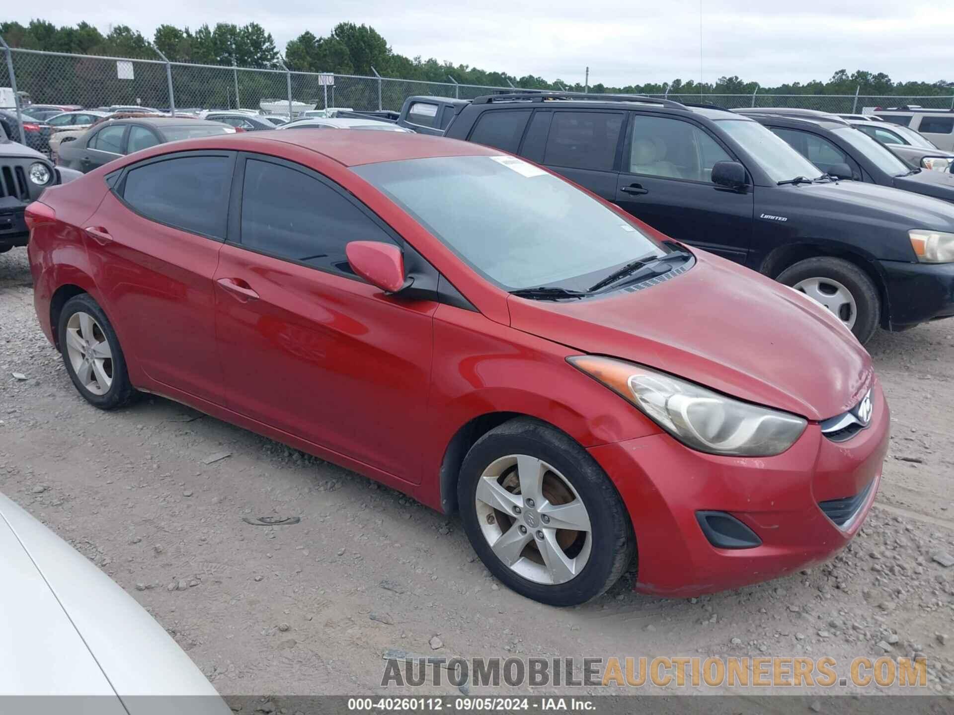 KMHDH4AE3BU135847 HYUNDAI ELANTRA 2011