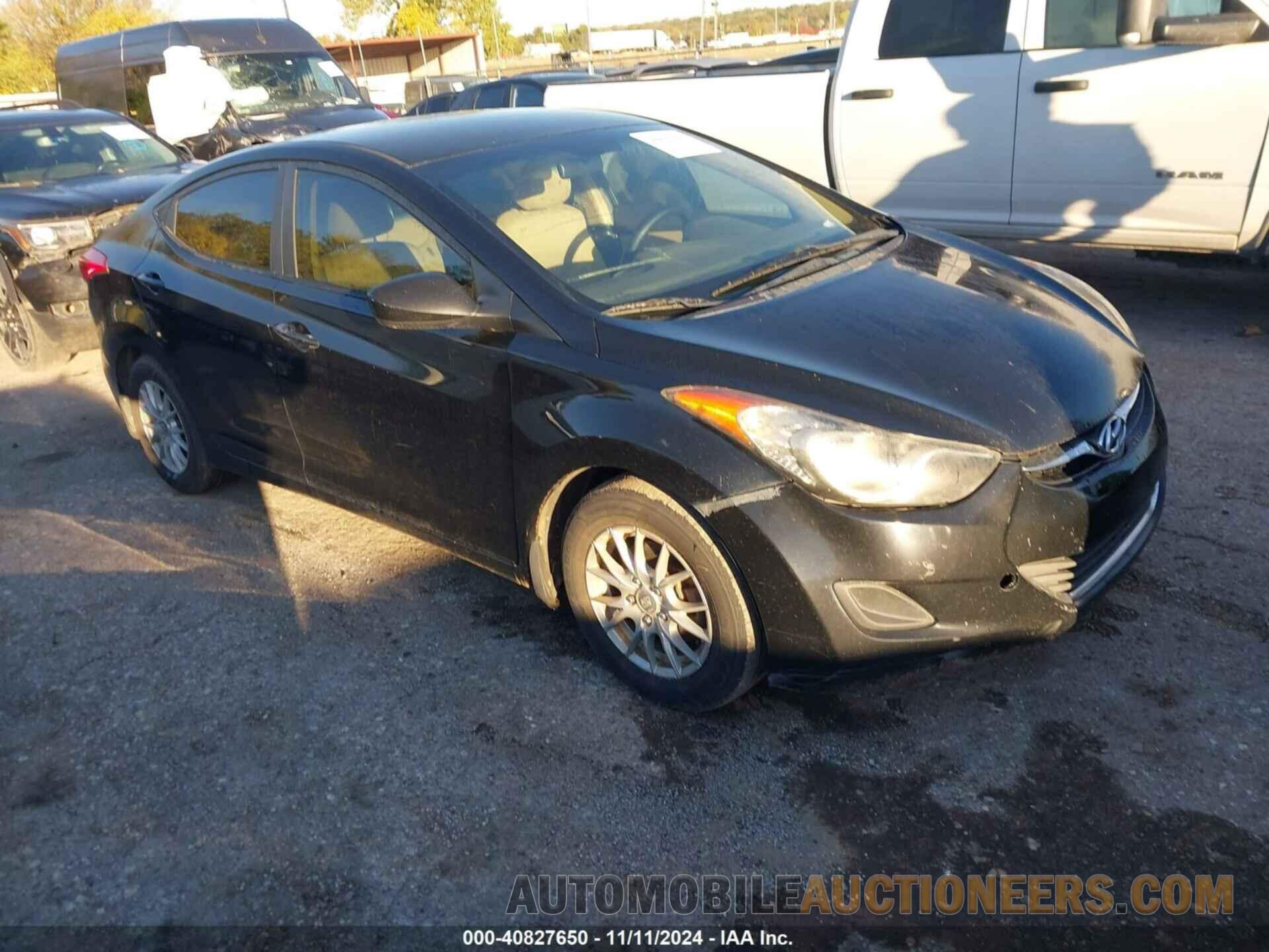 KMHDH4AE3DU592550 HYUNDAI ELANTRA 2013