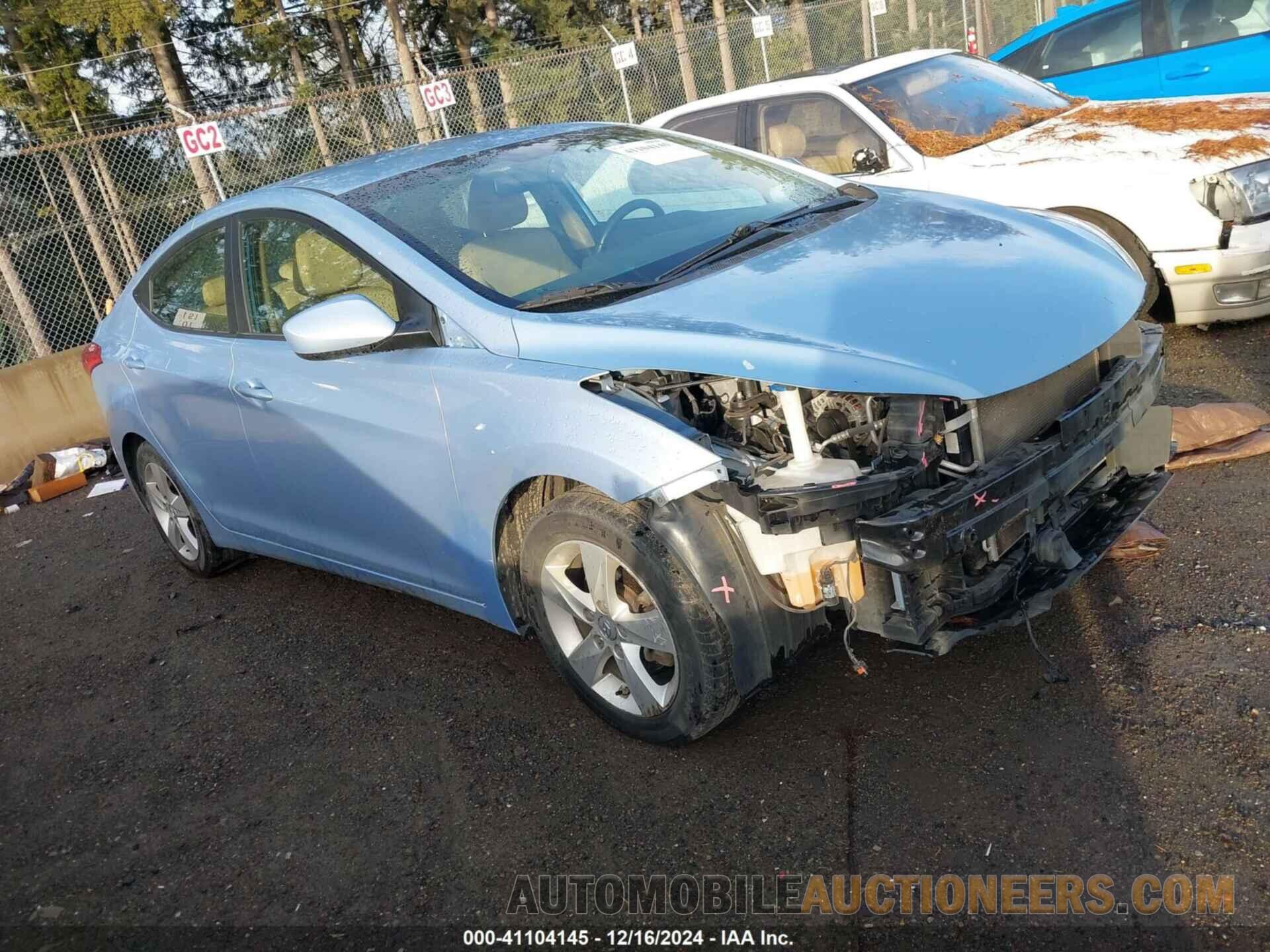 KMHDH4AE3DU603031 HYUNDAI ELANTRA 2013