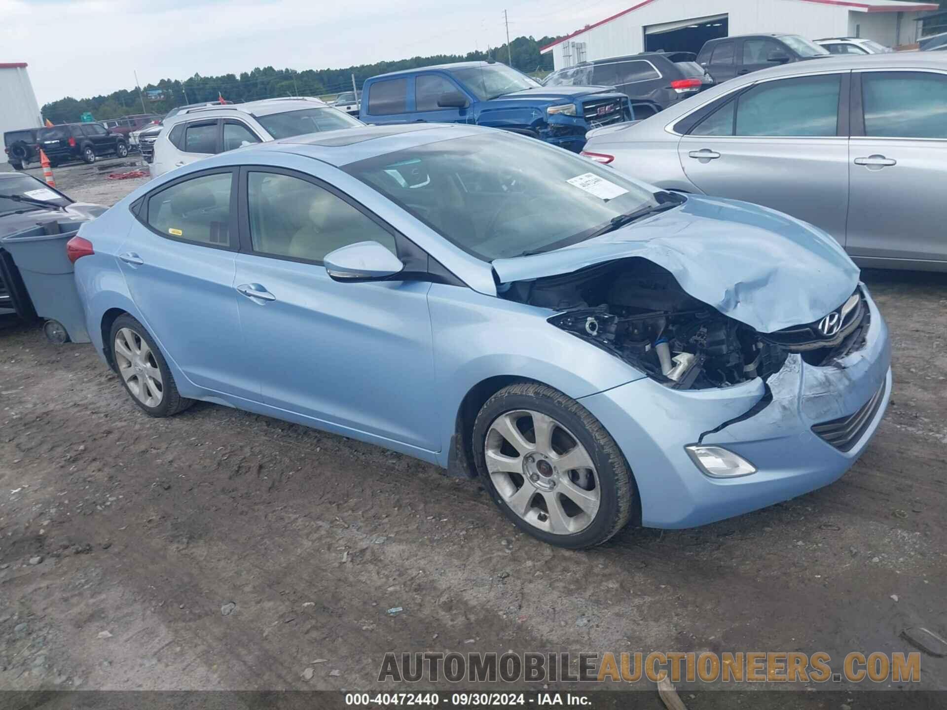 KMHDH4AE3DU610013 HYUNDAI ELANTRA 2013