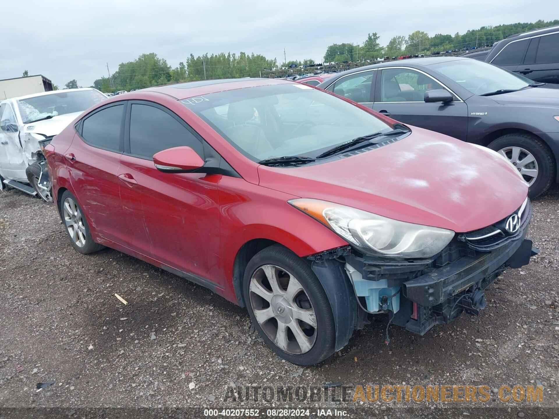 KMHDH4AE3DU711701 HYUNDAI ELANTRA 2013