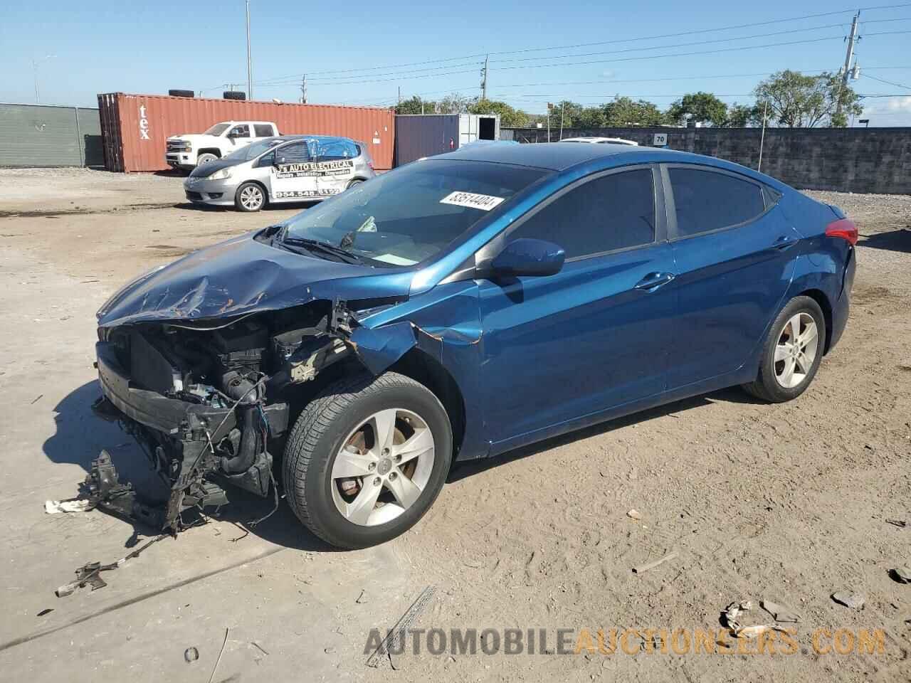 KMHDH4AE3DU972097 HYUNDAI ELANTRA 2013