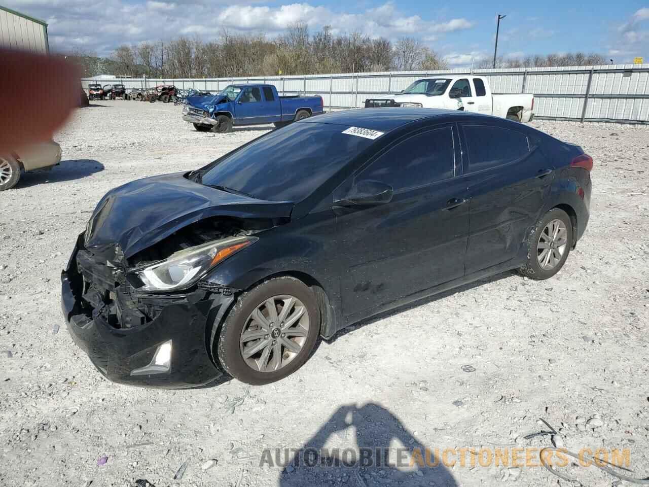 KMHDH4AE3EU090591 HYUNDAI ELANTRA 2014