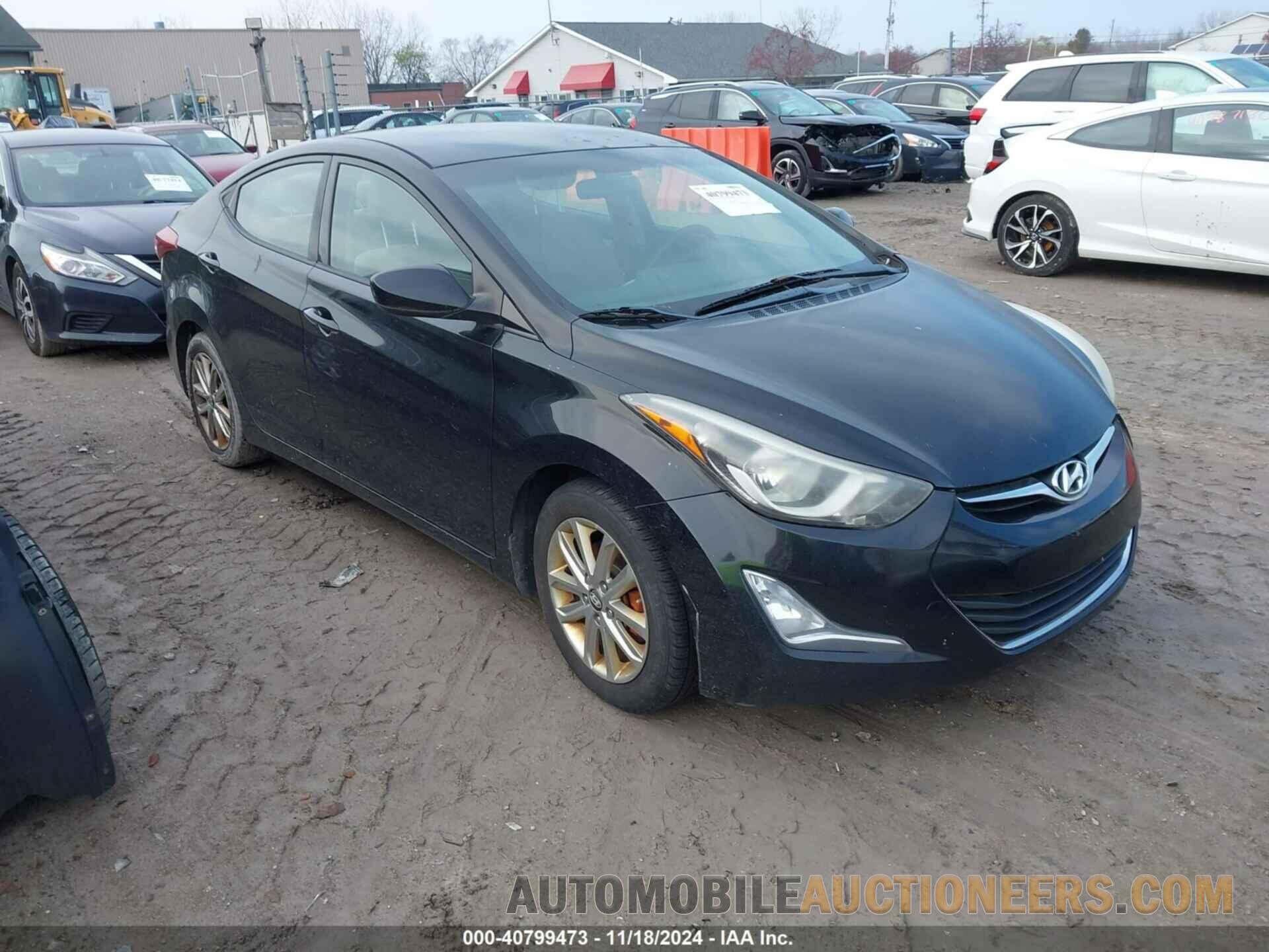 KMHDH4AE3EU143905 HYUNDAI ELANTRA 2014