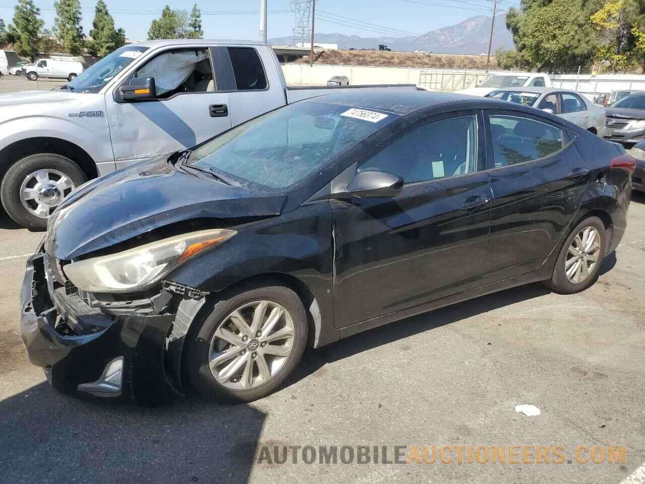 KMHDH4AE3EU149316 HYUNDAI ELANTRA 2014