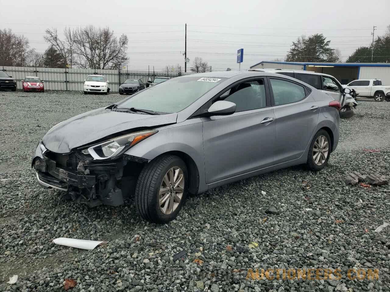 KMHDH4AE3EU151762 HYUNDAI ELANTRA 2014