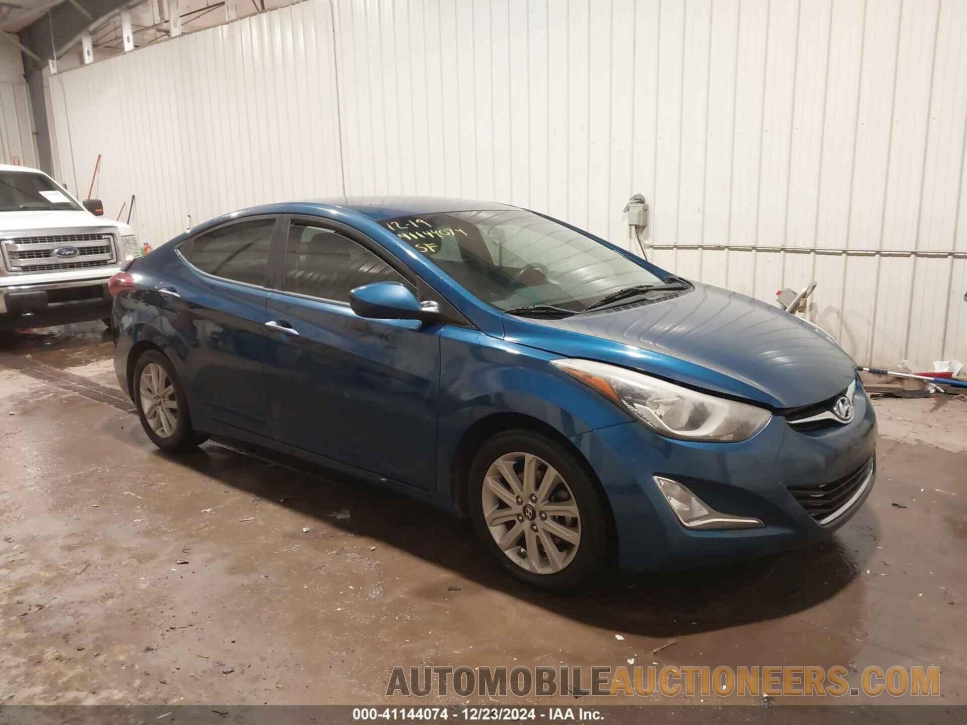 KMHDH4AE3EU159229 HYUNDAI ELANTRA 2014