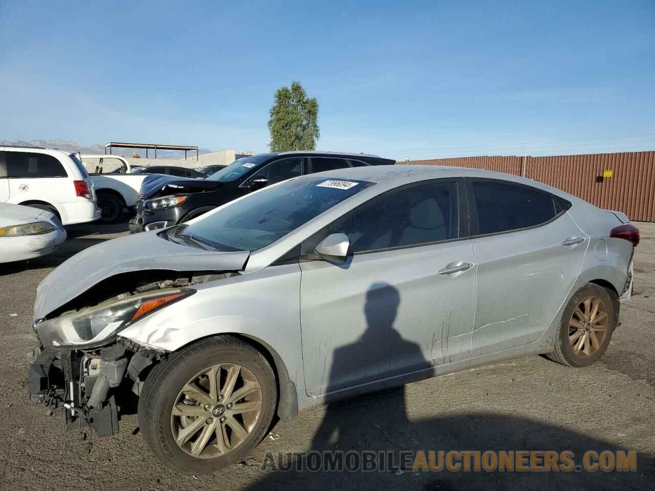 KMHDH4AE3EU174023 HYUNDAI ELANTRA 2014