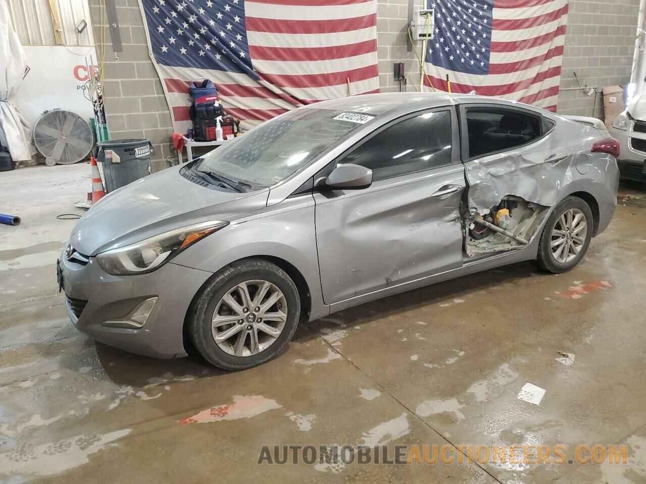 KMHDH4AE3FU224470 HYUNDAI ELANTRA 2015