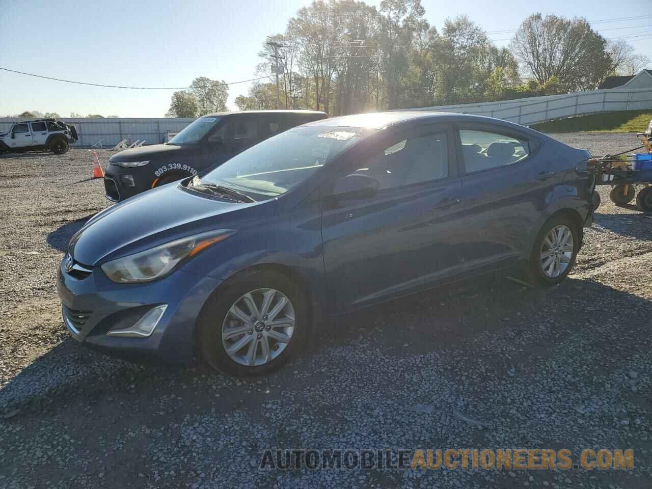 KMHDH4AE3FU248879 HYUNDAI ELANTRA 2015