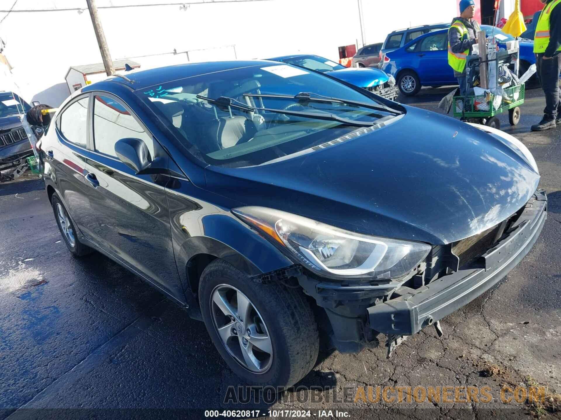 KMHDH4AE3FU264757 HYUNDAI ELANTRA 2015