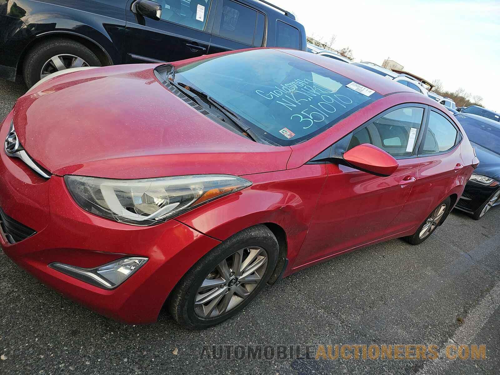 KMHDH4AE3FU351090 Hyundai Elantra SE 2015