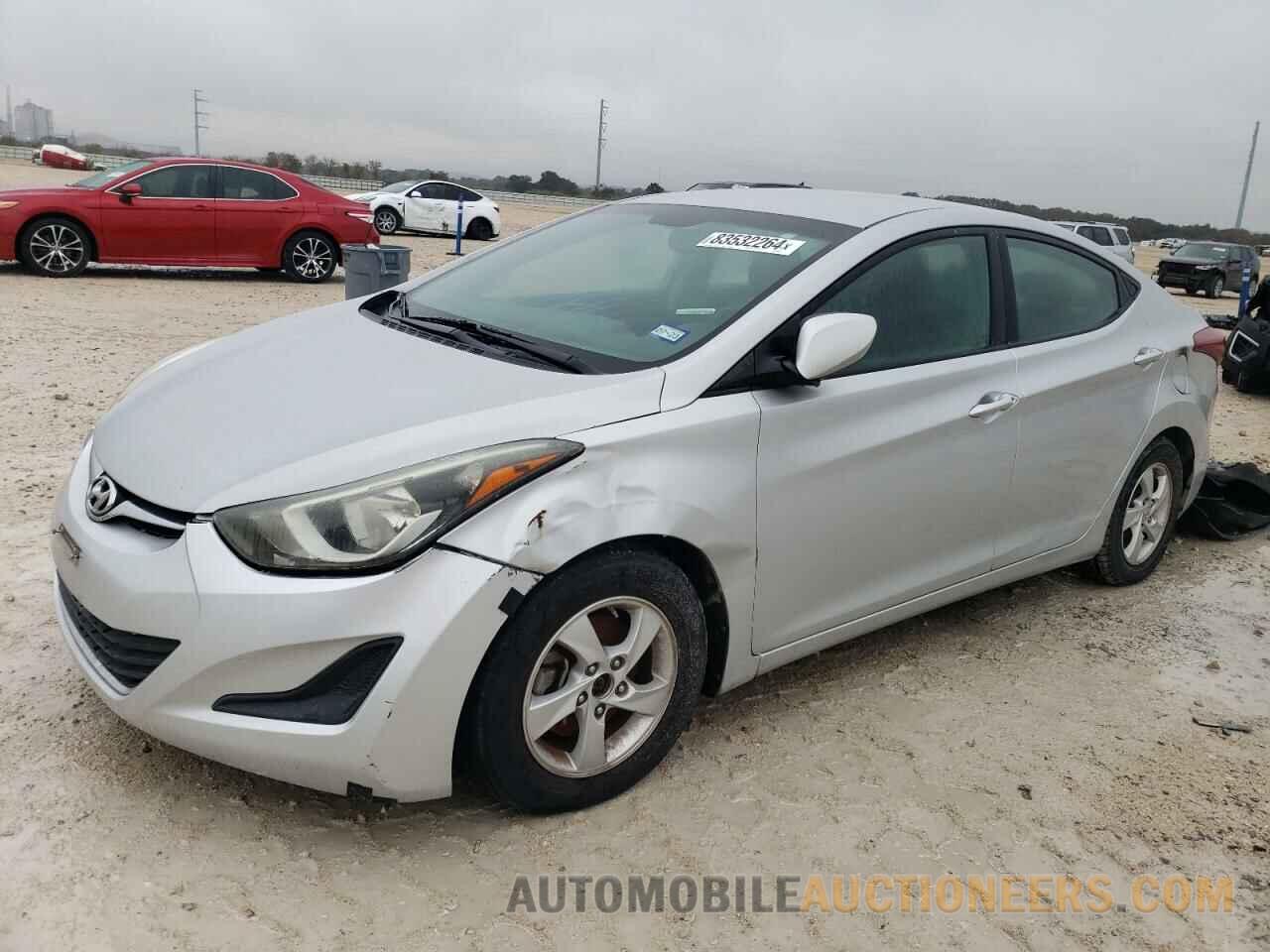 KMHDH4AE3FU359657 HYUNDAI ELANTRA 2015