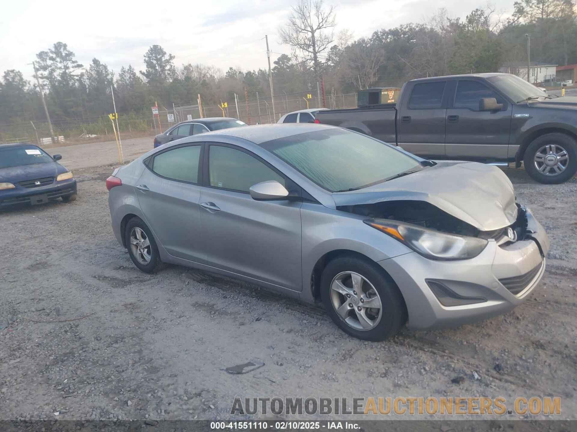 KMHDH4AE3FU415984 HYUNDAI ELANTRA 2015