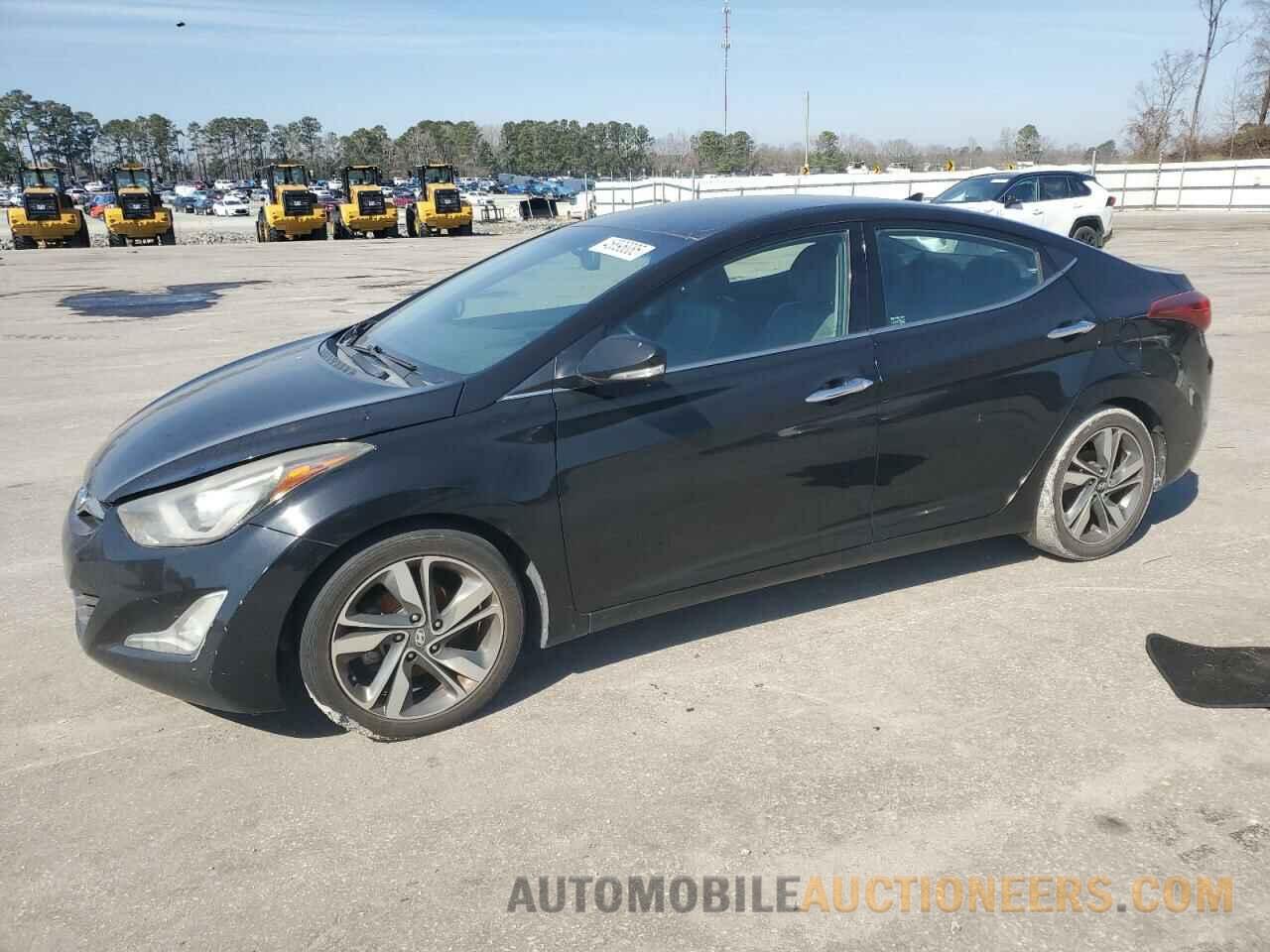 KMHDH4AE3FU437354 HYUNDAI ELANTRA 2015