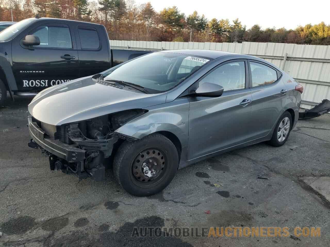 KMHDH4AE3GU624126 HYUNDAI ELANTRA 2016