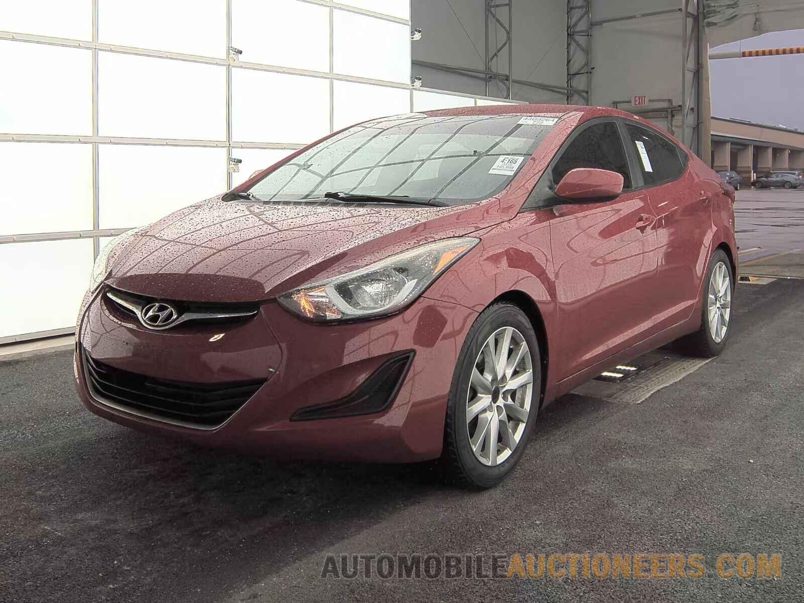 KMHDH4AE3GU633098 Hyundai Elantra SE 2016