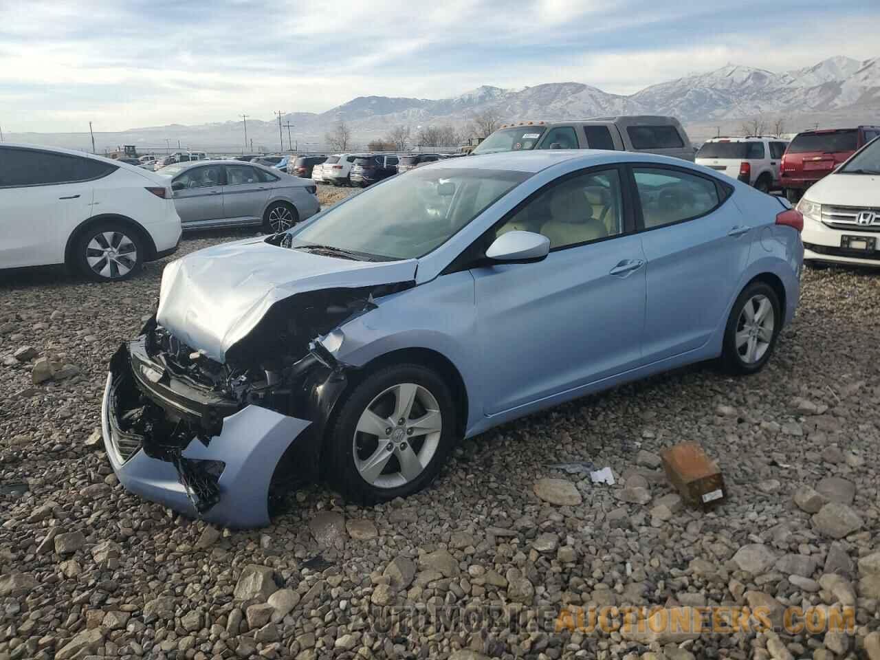 KMHDH4AE4CU187151 HYUNDAI ELANTRA 2012