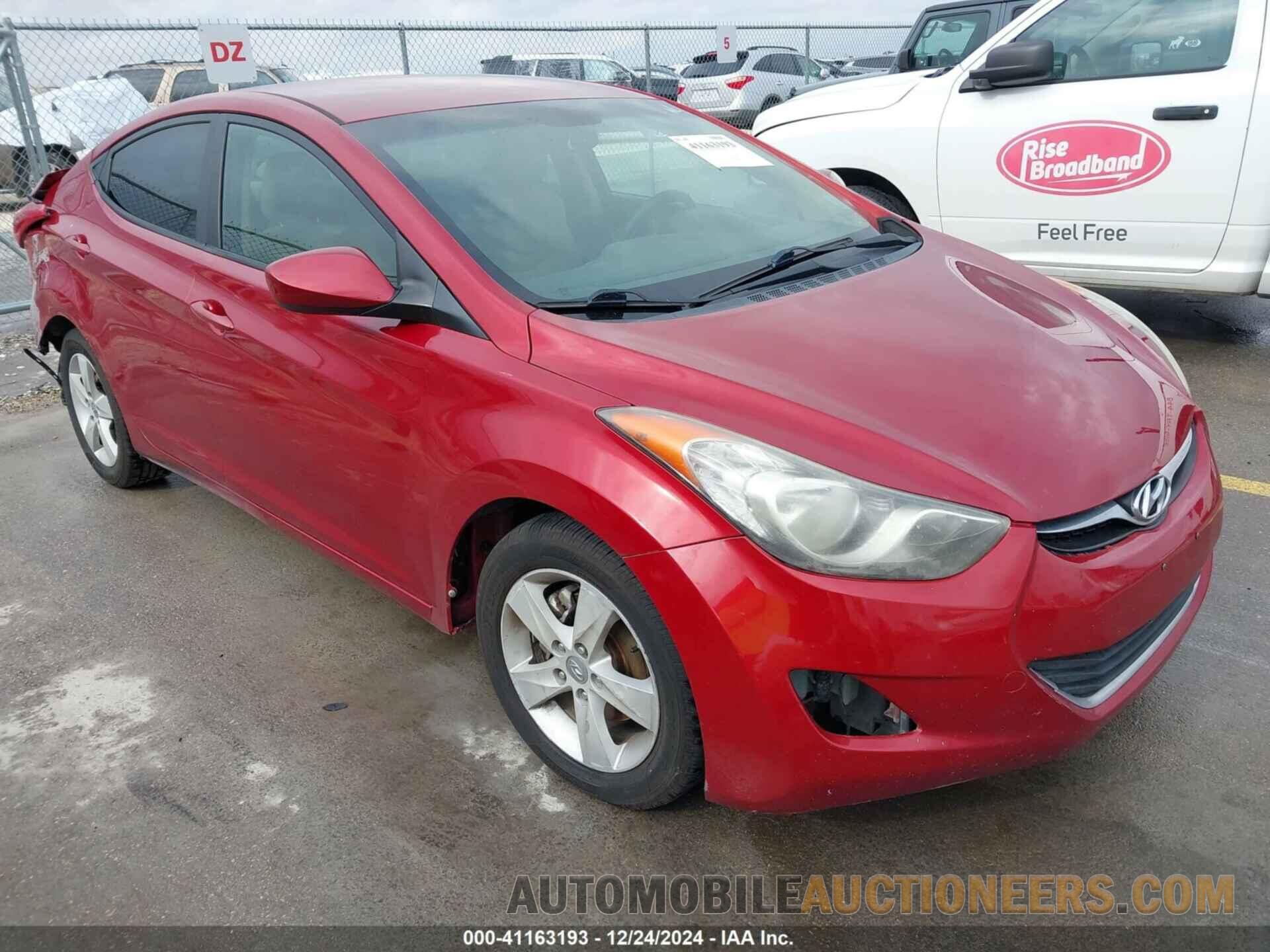 KMHDH4AE4CU367147 HYUNDAI ELANTRA 2012