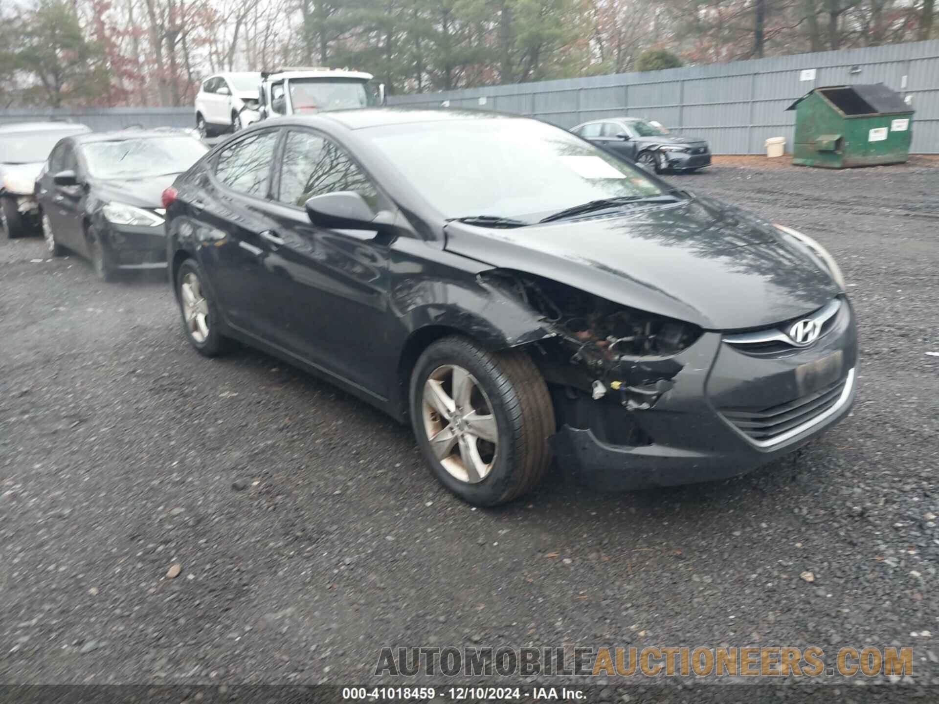 KMHDH4AE4DU013971 HYUNDAI ELANTRA 2013