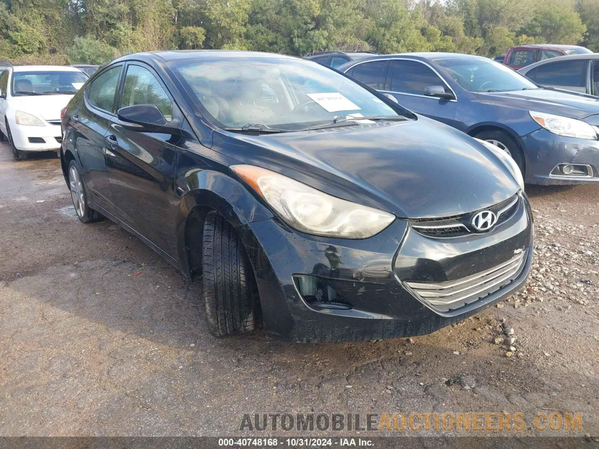 KMHDH4AE4DU750975 HYUNDAI ELANTRA 2013