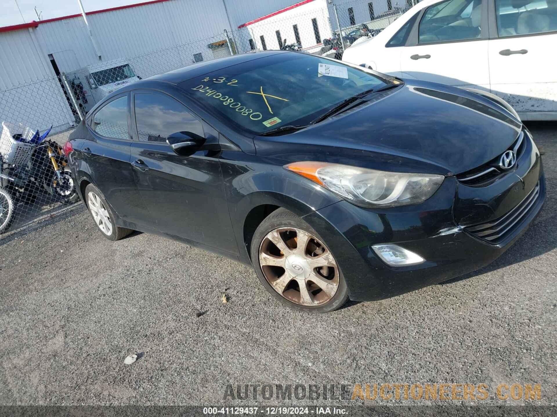 KMHDH4AE4DU916203 HYUNDAI ELANTRA 2013