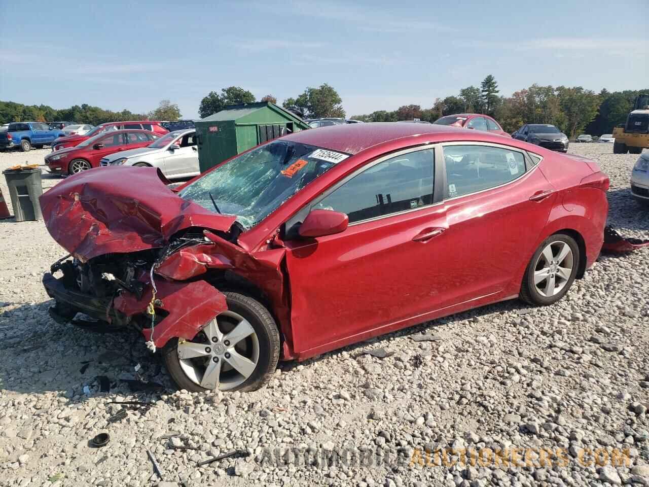 KMHDH4AE4DU952330 HYUNDAI ELANTRA 2013