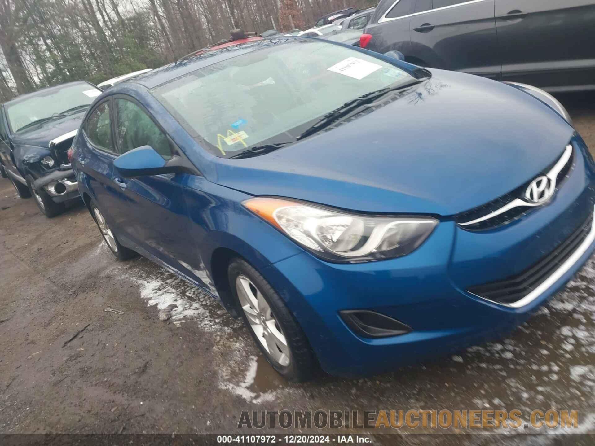 KMHDH4AE4DU995792 HYUNDAI ELANTRA 2013