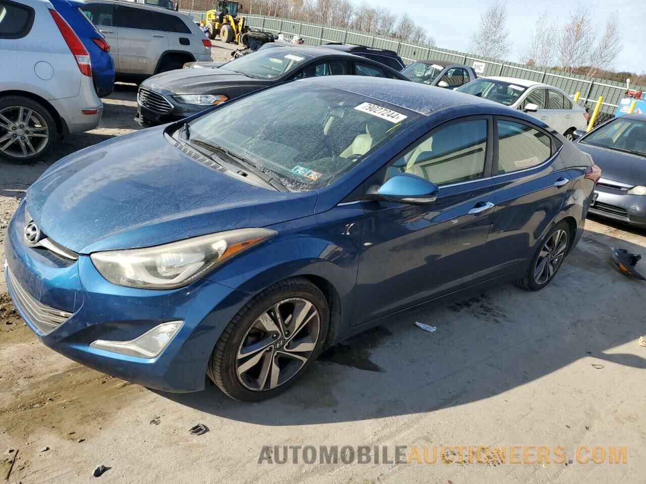 KMHDH4AE4EU068891 HYUNDAI ELANTRA 2014